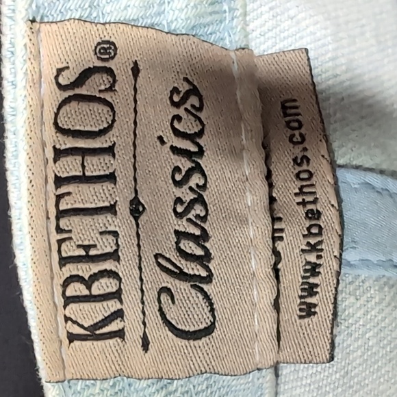 Kbethos Classics , Blank Light Denim Wash Ball Cap. - Picture 6 of 7